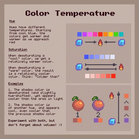 Pixel Art Journey on X: "Reposting some older #pixelart tutorials. Two about colors, two about shading simpler forms. Have a great Sunday 💕 https://t.co/QN5lAjTOKj" / X Pixel Art Tips, Pixel Tutorial, How To Pixel Art, Pixel Life, Pixel Art Reference, Pixel Art Background, Pixel Color, Pixel Animation, Pixel Art Tutorial