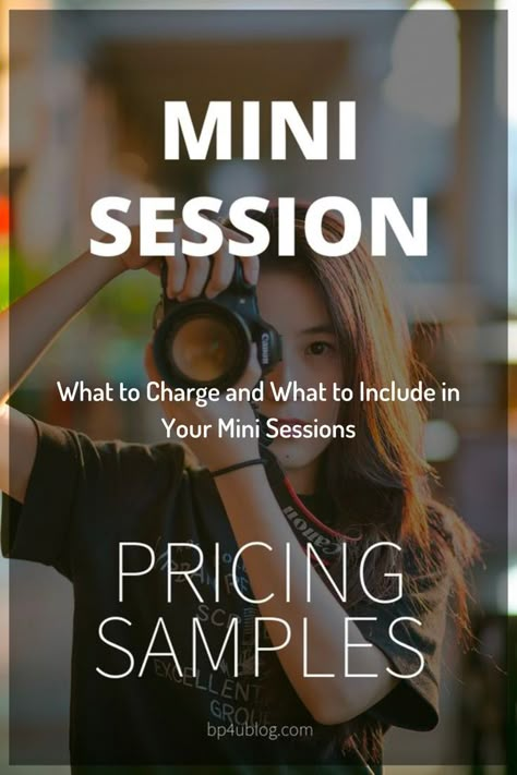 We are going to go over how to price your photography mini sessions in today’s post! Each photographer is different, so we are providing mini session pricing templates for the beginner photographer all the way to an advanced photographer. Keep in mind with this photography mini session pricing guide that these mini session pricing lists are just suggestions and depending on your area may need to be adjusted! #minisession #photographyminisession #photography Mini Session Pricing Guide, Posing Guide For Photographers, Photographer Mini Session Ideas, Photography Promotion Ideas, Beginner Photography Pricing, Photography Pricing Guide For Beginners, Photographer Content Ideas, Mini Sessions Photography, Photography Necessities