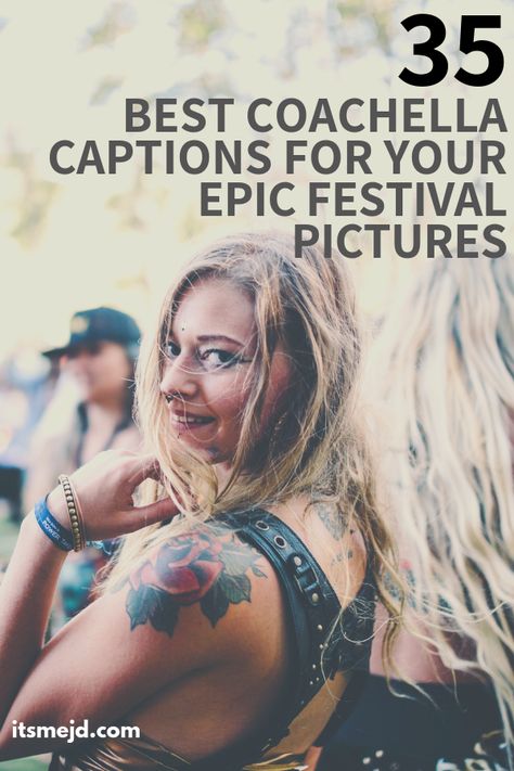 Coachella Captions To Live Your Best Life At This Festival, Music quotes and captions for concert and parties, #coachella #coachella #coachellaquotes #coachellastyle #coachellefashion $coachellavibes #coachellaready #coachellafestival Captions For Festival Photos, Coachella Captions, Festival Quotes Instagram, Festival Captions, Festival Captions For Instagram, Music Festival Captions For Instagram, Music Festival Quotes, Festival Post, Coachella Instagram Captions