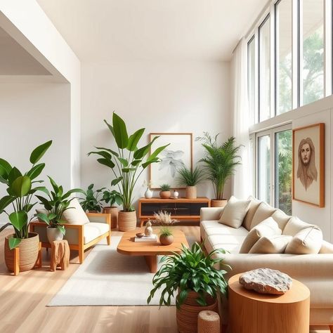 Explore 10 innovative ways to infuse biophilic design into your home decor. Create a serene, nature-inspired space with these actionable tips! Biophilic Home Office, Biophilic Design Home, Biophilic Aesthetic, Biophilic Design Interiors, Naturalistic Design, Serene Nature, Biophilic Design, Building A Home, Apartment Design