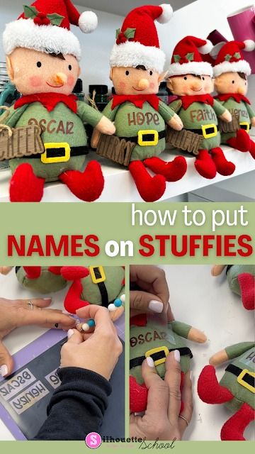 How to Put a Name on a Stuffy with HTV Vinyl On Mugs, Vinyl Tshirt Ideas, Heat Transfer Vinyl Tutorial, Cameo 4 Projects, Heat Transfer Vinyl Ideas, Heat Transfer Vinyl Shirts, Vinyl Tshirt, Cricut Heat Transfer Vinyl, Vinyl Projects Silhouette