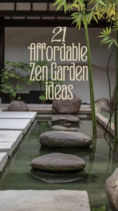 Add tranquility to your space with a simple bowl water feature in your Zen garden. Discover ideas for creating a calming water element. #ZenGarden #WaterFeature #DIY #Tranquility #HomeDecor Zen Small Garden, Modern Zen Garden Backyard, Simple Zen Garden, Water Bowl Garden, Zen Decorating Ideas, Home Zen Garden, Indoor Japanese Garden, Mini Zen Garden Design, Bowl Water Feature