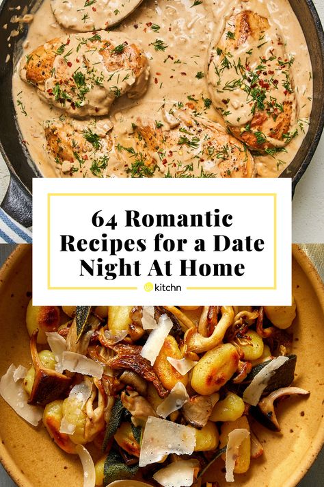 Yummy Date Night Dinners, Date Night Recipes Easy, Cooking Fancy Dinner, Nice Dinner Ideas For Two, Recipes To Make With Boyfriend, Cooking For Friends Dinner Ideas, Romantic Meal Ideas, Recipes For Romantic Dinner, Date Night Starters Recipes