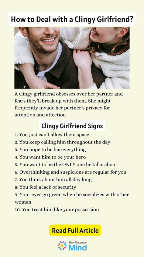 How to Deal with a Clingy Girlfriend? Clingy Girlfriend, Loving Boyfriend, Boyfriend Love, Toxic Love, Girlfriend Boyfriend, Emotional Intelligence, Understanding Yourself, Healthy Relationships, Love Life