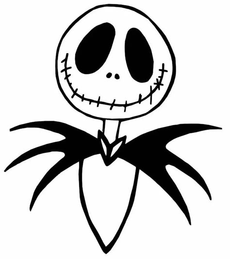 Enternal Flowers, Jack Skellington Pumpkin Stencil, Jack Skellington Drawing, Printable Stencil, Halloween Pumpkin Stencils, Nightmare Before Christmas Drawings, Nightmare Before Christmas Decorations, Jack Skeleton, Fall Night