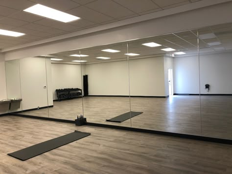 Dance Room Mirror, Diy Dance Mirror Wall, Mirror Dance Studio, Dance Studio Mirror, Dance Studio Mirror Selfie, Mirror Wall Dance Room, Mirror Dance Floor, Dance Mirror, Dance Studio Floor