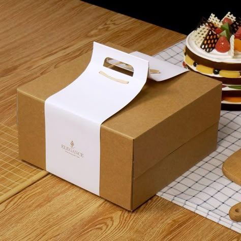 Cupcake Boxes Packaging, Bakery Boxes Packaging, Cake Box Cake, Box Bag Packaging, Cake Boxes Packaging, Bakery Packaging Design, Premium Cake, Cupcake Packaging, Bread Packaging