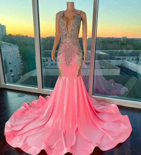 Pink Silver Prom Dress, Pinknprom Dress, Lavender Mermaid Prom Dress, Pink Mermaid Prom Dress, Glamorous Pink Prom Dress, Lavender Prom Dresses Black Women, Silver And Pink Prom Dress, Custom Pink Prom Dresses, Pink Prom Looks