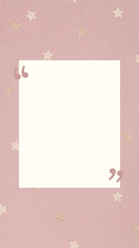 Download free illustration of Blank quote social media story template by NingZk V. about papers, pink quote, aesthetic social media story template, Aesthetic Background For Quotes Blank, Aesthic Background, Blank Quotes, Quote Social Media, Iphone Reminders, Aesthetic Instagram Template, Paper Background Design, Free Illustration Images, Quote Template