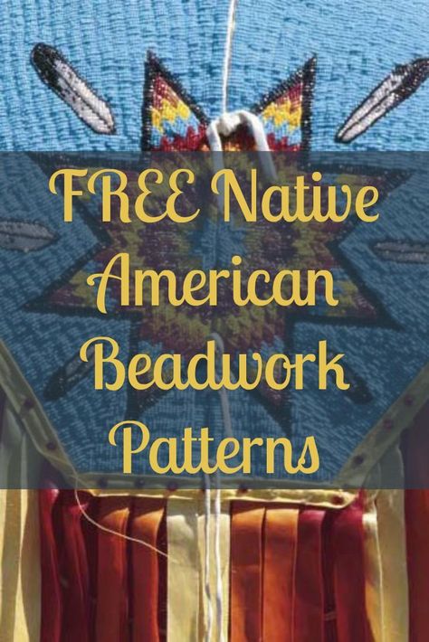 OFF LOOM BEADING #LoomBeading Indian Beadwork, Native American Beadwork Patterns, Native Beading Patterns, Native American Regalia, Native American Patterns, Native Beading, Native Crafts, Beadwork Designs, Native American Beaded Earrings