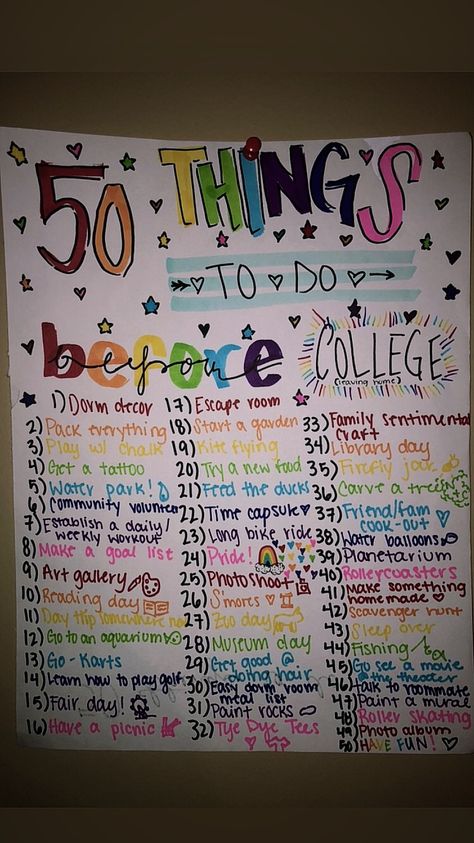 Prom Ideas Activities, Senior Year Bucket List 2024, Senior Year Bucket List Best Friends, Senior List To Do, Friend Bonding Activities, 16 Things To Do Before 16, Class Bonding Activities, Junior Year Bucket List, Things To Do For 15th Birthday