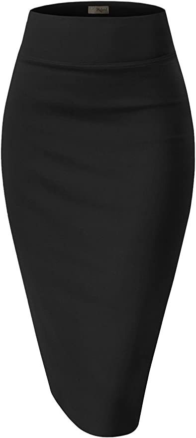 Pencil skirt Corduroy Skirt Outfits, Amazon Workwear, Office Pencil Skirt, All About Family, Stretch Pencil Skirt, Skirt High Waist, Convertible Dress, Womens Pencil Skirts, Office Outfit