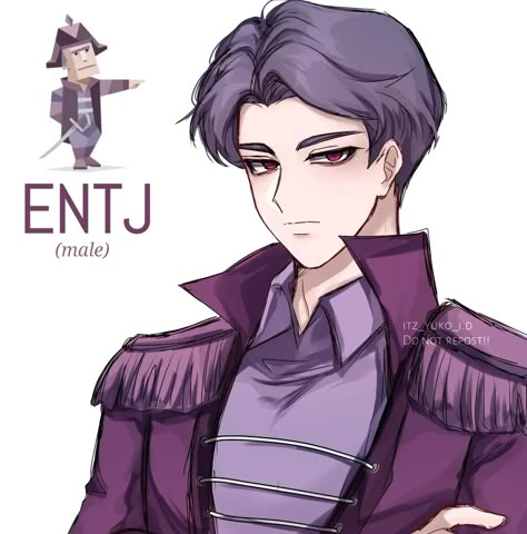 @itz_yuko_i.d Entj Fanart Male, Entj Type, Entj Male, Intp Female, Entj Personality, Type Personality, Intp Personality Type, Intp Personality, Anime Zodiac