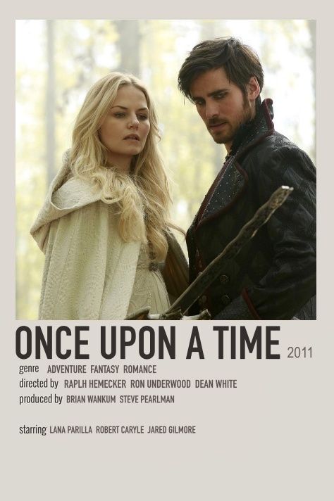 Once Upon A Time Poster, Movie Character Posters, Tv Show Posters, Minimalistic Poster, Time Poster, Movie Card, Once Up A Time, Tv Posters, Iconic Movie Posters