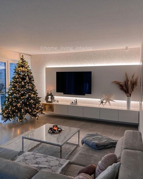 Living Room Cozy, Home Decor Cozy, Christmas Living Rooms, Ideas Living Room, Home Design Living Room, Living Room Decor Apartment, Living Room Inspo, Decor Living Room, Ideas Living