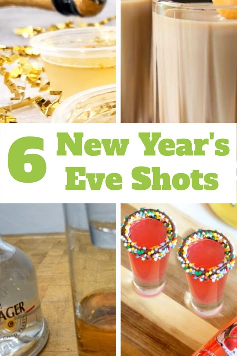 Boring toasts have had their day. It's time to step up your game and ring in the new year in style with our 6 unique New Year's Eve shots. These aren't your typical party shots, they're a celebration of taste, creativity and a toast to a new year full of joy, happiness and unforgettable moments. New Year Jello Shot Recipes, New Year’s Eve Shot Ideas, New Years Eve Shooters, New Years Eve Pudding Shots, Nye Shots Cocktail Recipes, Jello Shots New Years Eve, New Year’s Eve Pudding Shots, New Years Shots Ideas, New Year Shots Drink Recipes