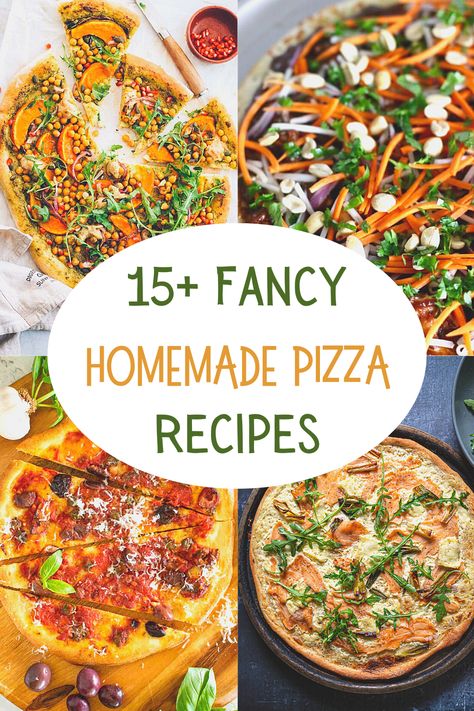 Prosciutto Flatbread Pizza, Fermented Pizza Dough, Unique Pizza Toppings, Gourmet Pizza Recipes, Smoked Salmon Pizza, Recipes For Pizza, Fig Pizza, Pumpkin Pizza, Fancy Pizza