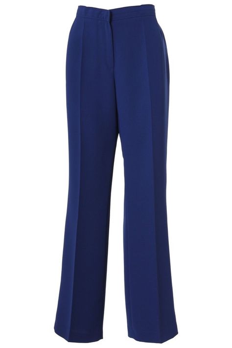 Charity Event Outfit, Blue Trousers Outfit, Dark Blue Trousers, Comfortable Trousers, Smart Pants, Black Tie Attire, Dark Blue Pants, Ladies Trousers, Elegant Pant