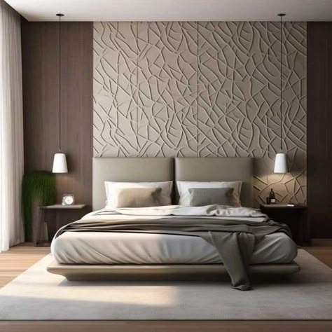 Elegant bedroom design ✨️✨️👌 . . . . . . #bedroomdecor #bedroomdesign #bedroominterior #bedroomdecoration #homedesignsdworld #reeelitfeelit #bedroomgoals #interiordecoratingideas #explorepage #interiordesign #interior #beforeandafter #homedecor Pvc Wall Design, Pvc Wall Panels Bedroom, Elevate Bedroom, Bedroom Designs India, Wall Panel Designs, Kitchen Wall Tiles Design, Panels Bedroom, Wpc Wall Panel, Elegant Bedroom Design