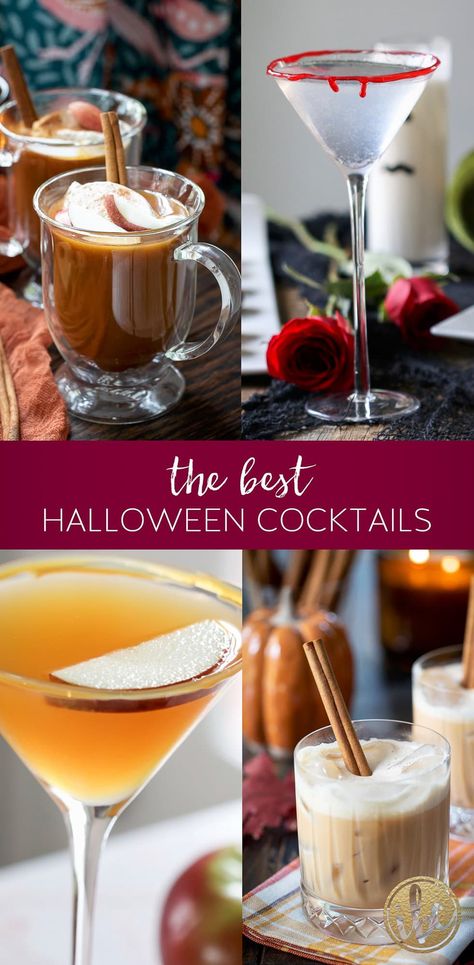 Pumpkin Cheerios, Warm Fall Drinks, Easy Fall Cocktail Recipes, Cocktails For Fall, Cheerio Treats, Halloween Food Snacks, Fall Cocktail Recipes, Caramel Pears, Savory Appetizers