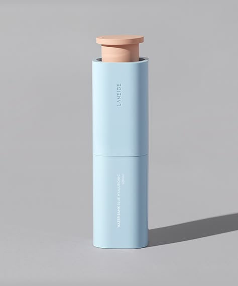 Blue Branding Design, Laneige Water Bank Blue Hyaluronic, Balm Packaging, Blue Packaging, Laneige Water Bank, Serum Skincare, Cmf Design, Skincare Serum, Hyaluronic Serum