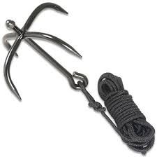 Real Spy Gadgets, Spy Kit, Ninja Gear, Grappling Hook, Spy Gear, Spy Gadgets, Black Rope, Grappling, Survival Gear