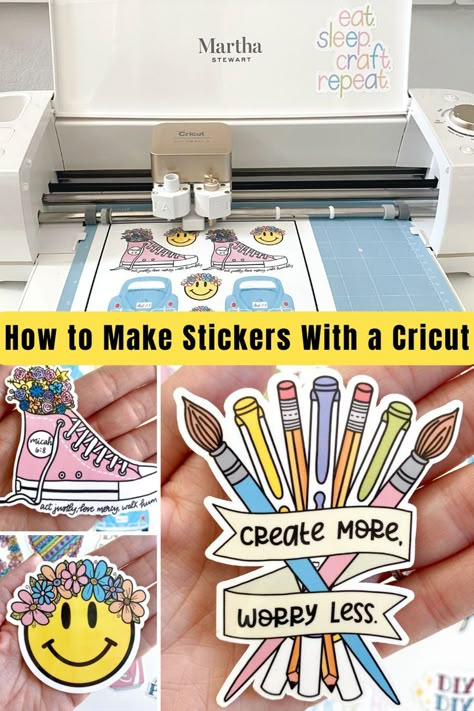 How To Make Ur Own Stickers, How To Make Stickers To Sell, Crafts For Traveling, Fun Sticker Ideas, How To Make Your Own Stickers, Sticker Business Packaging, Stickers Design Ideas, Sticker Design Ideas, Cricut Stickers