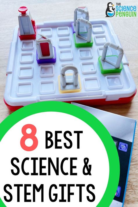 Need presents? Kids are going to love these screen-free science and STEM toys as gifts! Science Gifts For Kids, Stem Christmas, The Science Penguin, Science Penguin, Christmas Stem, Science Toys, Science Themes, Science Gifts, Elementary Science