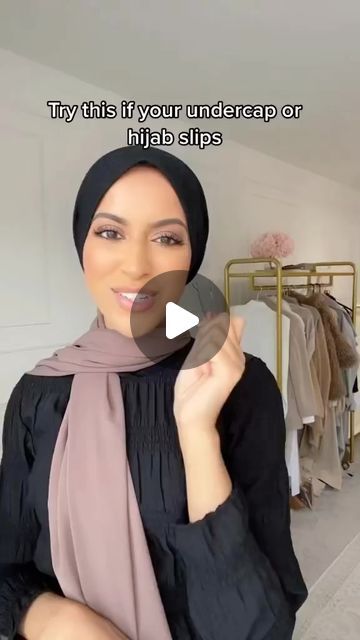 Hijab Without Cap, Hijabi Gowns, Simple Hijab, Hijab Look, Hijab Tutorial, Middle East, Slip On, On Instagram, Instagram