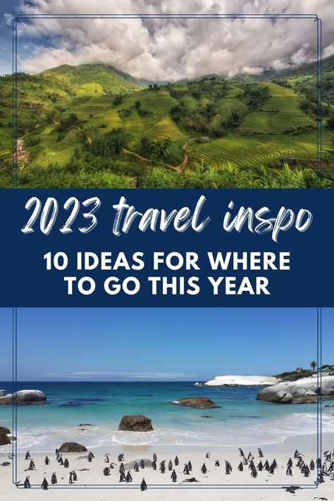 Where to Travel in 2023: 10 Destinations You'll Love | From sparkling beaches to winter wonderlands, & long weekend jaunts to bucket list trips, here are 10 amazing ideas for 2023 travel destinations. Trip planning ideas, travel inspiration, dream trips, where to go this year. #traveltips #travelinspiration #2023destinations Best Places To Travel 2023, Long Weekend Trip Ideas, Historical Travel, Girls Trip Ideas, Best Places To Vacation, Bucket List Trips, Vacation 2023, 2023 Travel, Dream Trips