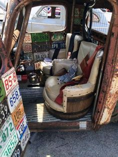 Top 50 Best Rat Rod Interior Ideas - Retro Automotive Designs Rat Rod Interior Ideas, Rat Rod Interior, 1946 Chevy Truck, Chevy Suv, Rat Rod Trucks, Rat Look, Truck Mods, Custom Pickup Trucks, Rat Rods Truck