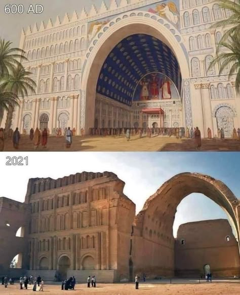 Architecture Antique, Persian Architecture, Brick Arch, Ancient Places, Ancient Persia, Persian Empire, Ancient Persian, Lodz, The Arch