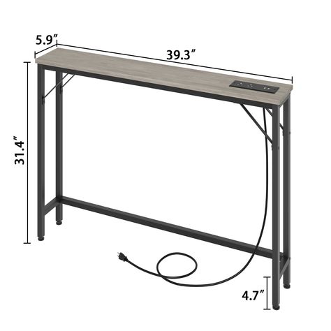 5.9" Narrow Sofa Table, Skinny Console Table with Storage - Bed Bath & Beyond - 39935403 Behind Couch Table, Slim Console Table, Small Entryway Table, Narrow Entryway Table, Console Table With Storage, Narrow Sofa Table, Narrow Sofa, Narrow Entryway, Behind Couch