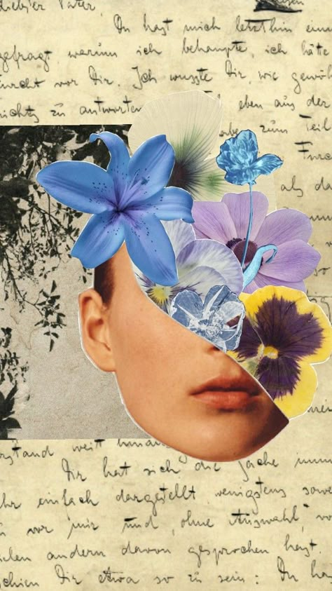 #paper #collage #flower #picture #color Paper Collage Easy, Mixed Media Art Photography, Collage Inspiration Board, Flower Collage Painting, Collage Magazine Art, Gratitude Collage, News Paper Collage, Photography Collage Ideas, Blackout Poetry Ideas