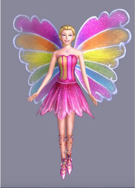 Elina from Barbie Fairytopia Magic of the Rainbow Fairytopia Magic Of The Rainbow, Kristina Webb, Barbie Fairy, Barbie Fairytopia, Barbie Drawing, Accel World, Barbie Cartoon, Barbie Images, Barbie Costume