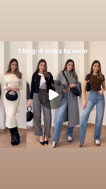 Jessie Willis on Instagram: "4 ways to wear the versatile @songmont_official Luna Bag. I have my Luna 5 months now and it’s a staple in my wardrobe, so chic, great quality and easy to style 🫶🏼 a d I will add a link in my stories & highlights x #songmont #CarryYourCure #SongmontMoment #waystowear #outfitinspo #capsulewardrobe #outfitideas" Songmont Luna Outfit, Songmont Luna Bag Outfit, Songmont Luna Bag, Songmont Bag, Luna Bag, My Wardrobe, Fashion Mistakes, Story Highlights, 5 Months