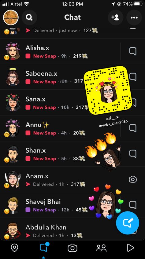 Add me on Snapchat! Username: areeba_khan7086 https://www.snapchat.com/add/areeba_khan7086?share_id=OTAyQ0I1NUQtQzdFQy00MTQ4LThEMjAtNEU2MkRBN0E1REY3&locale=en_IN Cool Snapchat Usernames, Snapchat Accounts To Follow, Snapchat Add Me, Add My Snapchat, Snapchat Id, Snapchat Usernames, Darkest Academia, Snapchat Add, Snapchat Users