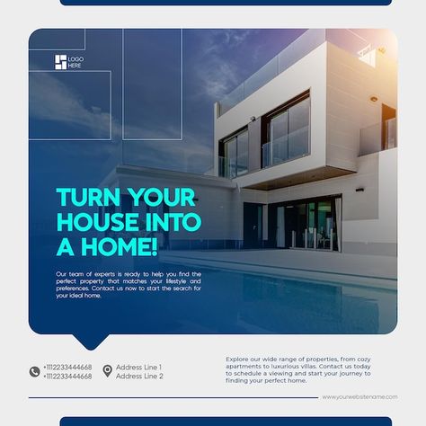 Real Estate Poster Design, Poster Real Estate, Real Estate Flyer Design, Real Estate Poster, Nigerian Independence, Church Media Graphics, Agency Social Media, Adobe Design, Real Estate Social Media