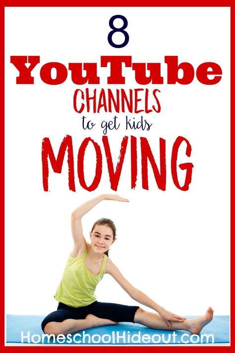 Fun list of quick and easy homeschool PE channels. I hadn't heard of most of these. Great way to release some energy when you can't get outside. Kids Exercise, Fun List, Physical Activities For Kids, Online Homeschool, Homeschool Education, Exercise Videos, Kids Moves, Homeschool Help, Homeschool Activities