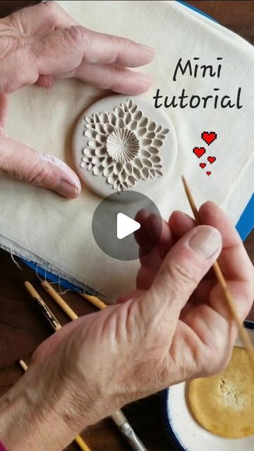 ʍǟɨʀɨ ֆȶօռɛ on Instagram: "A mini tutorial for you 🤗 (🔊 sound on). I made this a couple of years ago for @claykingceramics but thought it would be nice to share again now. In it l am making a small tile that went on to be framed with a collection of other pieces, it covers some of my basic techniques and FAQs. Hope it is useful to some of you. There are examples of finished framed pieces in my feed. . #porcelainpaperclay #irishceramics #ceramicart #handbuiltceramics  #etsy #contemporaryceramics #tutorial #instapottery @insta_pottery #potteryvideos @pottery_videos  #ceramicsvideos @ceramicsvideos" Making Tiles From Clay, Diy Pottery Glaze, How To Make Pottery Clay At Home, Raku Pottery Tutorials, Printable Pottery Templates, Pottery Decoration Techniques, Pottery Textures Techniques, Pottery Tiles Ideas, Pinch Pottery Ideas For Beginners