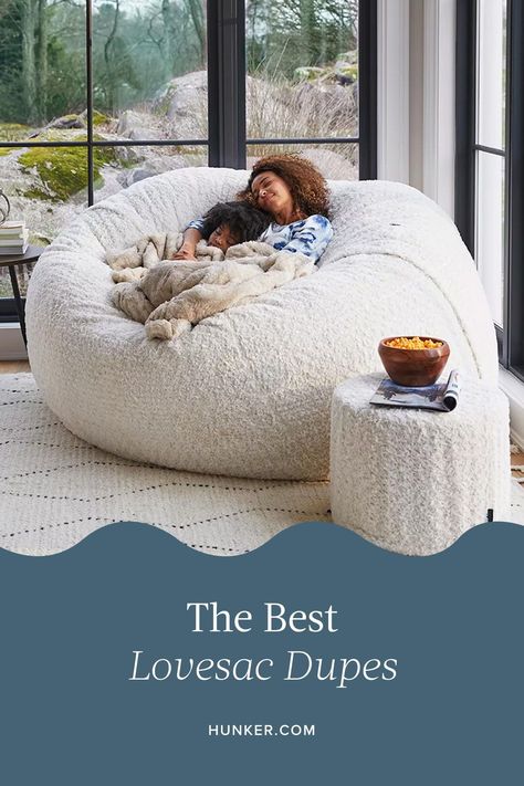 Living Room Decor With Bean Bag, Love Sac Reading Nook, Love Sacks Bean Bag, Diy Lovesac Bean Bags, Washable Bean Bag Chair, Couch And Bean Bag Living Room, Playroom Bean Bag Chairs, Large Bean Bag Sewing Pattern, Extra Large Bean Bag Chairs