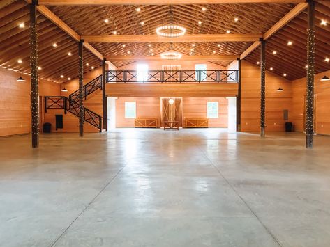 Heated Concrete Floor, Loft Railing, Loft Staircase, Wedding Barn, Barn Wedding Venue, Old Barns, Staircases, Dream Job, Concrete Floors