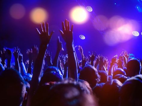 A crowd of people on the dancefloor with... | Premium Photo #Freepik #photo #music #people #party #light A Crowd Of People, Dance Background, Worship Backgrounds, Crowd Of People, Church Backgrounds, Church Media Design, People Crowd, Photo Music, Church Pictures