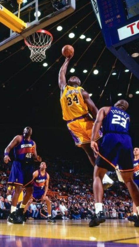 Shaq's LSU Legacy in Photos: Rediscover the force and charisma of Shaquille O'Neal through the coldest LSU images that define his lasting impact. Click to relive his legacy! Jordan Pictures, Michael Jordan Pictures, Jerry West, Lakers Basketball, Basketball History, Mt Rushmore, Basketball Is Life, African Art Paintings, Sports Books