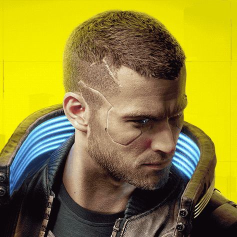 Best GIF Image Cyberpunk Hairstyles, V Cyberpunk 2077, Cyberpunk V, V Cyberpunk, Cyberpunk Hair, Cd Project Red, Punk Haircut, Cyberpunk Men, Cyberpunk Game