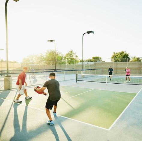 Rules Of Tennis, Tennis Rules, Pickleball Courts, Family Friendly Games, Paddle Ball, Game Rules, Pickleball Court, Paddle Sports, Pro Athletes