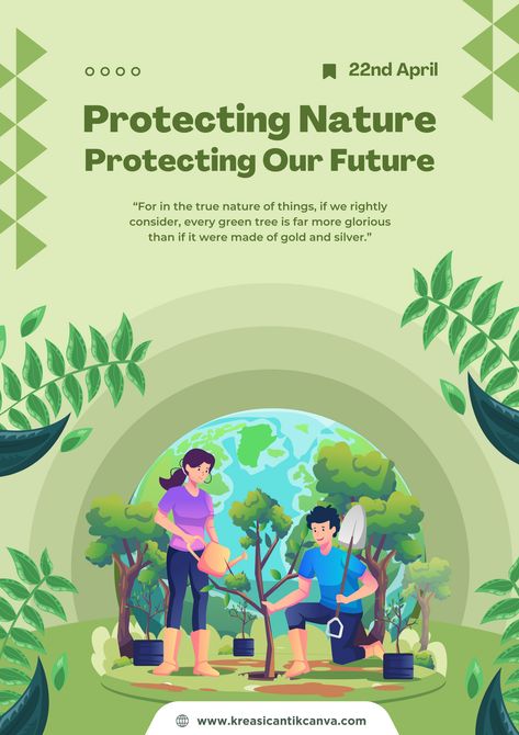 👉CLICK THE LINK TO EDIT!💻✨   Celebrate Earth Day with this vibrant poster design from Us! Highlighting the beauty of our planet, this template is perfect for spreading awareness and inspiring action for environmental conservation. Customize it with your Earth Day event details using Canva's easy editing tools. Let's come together to protect and cherish our precious Earth! #EarthDay #CanvaDesign #PosterTemplate #EnvironmentalConservation  👣 Follow us too! 🌟 @kreasicantikcanva Earth Day Poster Design, Happy Earth Day Poster, Environmental Protection Poster, Earth Day Poster, Earth Day Posters, Vibrant Poster, Earth Drawings, Earth Illustration, Awareness Poster