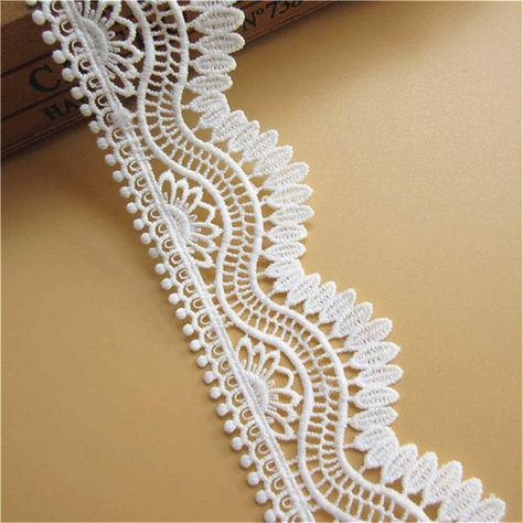 Clothes Embroidery, Lace Fancy, Wedding Applique, Diy Crochet Patterns, Ribbon Wedding, Crochet Lace Edging, Sewing Crafts Tutorials, Embroidery Design Download, Floral Embroidery Patterns