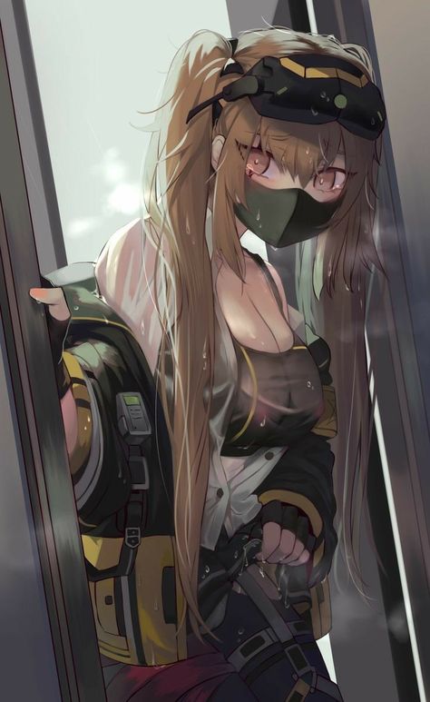 Girls' Frontline Pixiv Fantasia, Anime Military, Military Girl, Army Girl, Girls Frontline, Warrior Girl, Military Art, Digital Art Girl, Girl Drawing