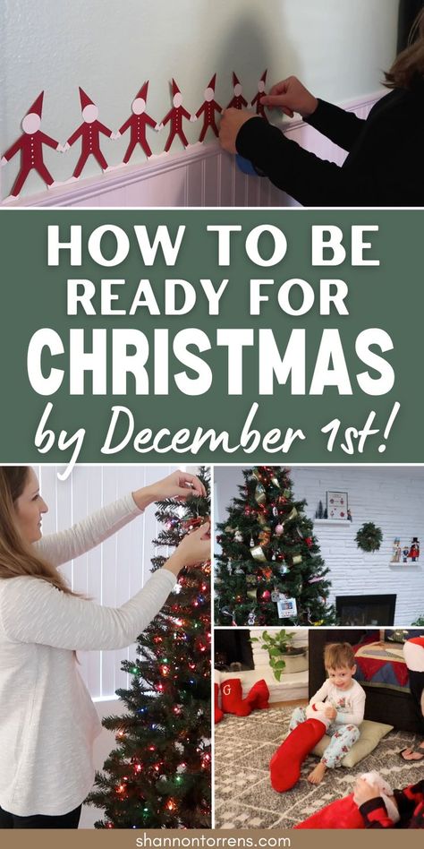 How to be Ready for CHRISTMAS by December 1st! How often have you entered December scrambling to get ready by Christmas? Believe it or not, a stress-free Christmas is possible! Christmas is truly the most wonderful time of the year. It’s a time for family gatherings, great food, and festive décor. Christmas Believe, Christmas Organization, December 1st, Ready For Christmas, Wonderful Time Of The Year, December 1, Great Food, Be Ready, Winter Aesthetic